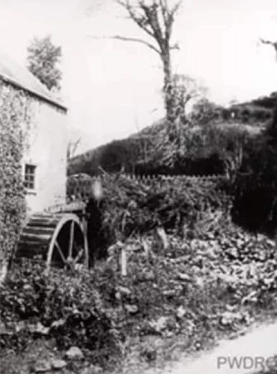 Swanbridge mill at the end of the 19th century