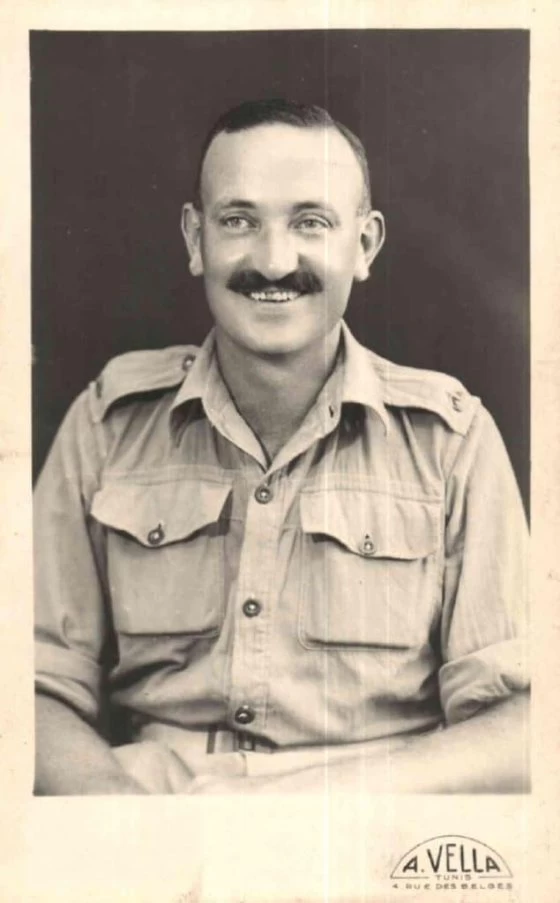 Donald Thomson in Tunis, May 1943