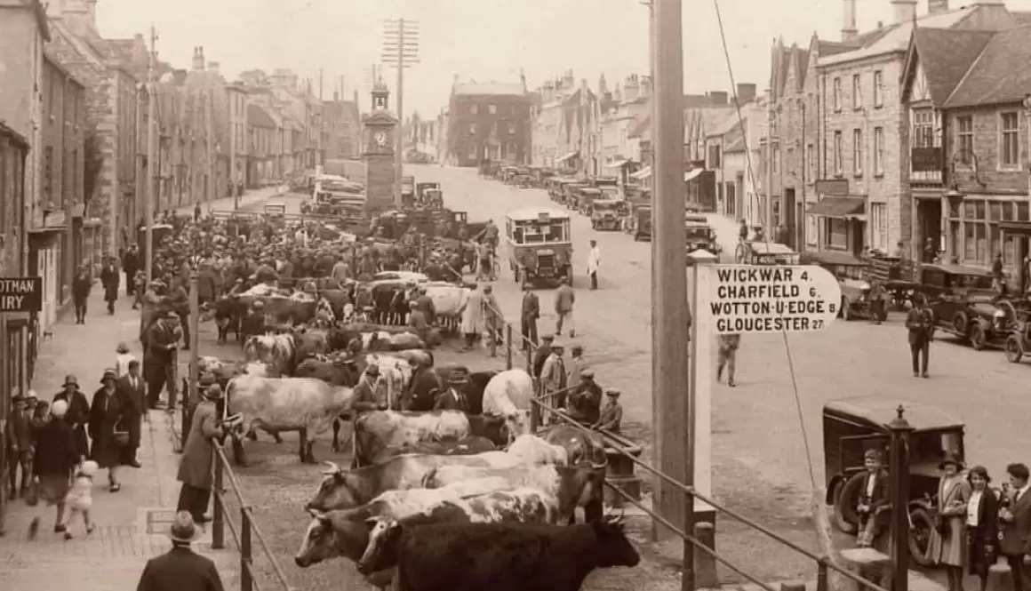 Chipping Sodbury Market 1920