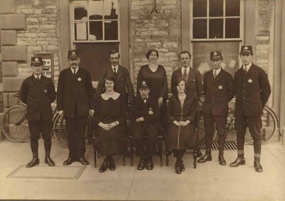 Staff of Chipping Sodbury Post Office