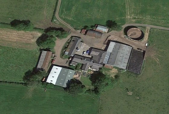 Knaigshill Farm, Auchinleck, Ayrshire. Birthplace of William Auld