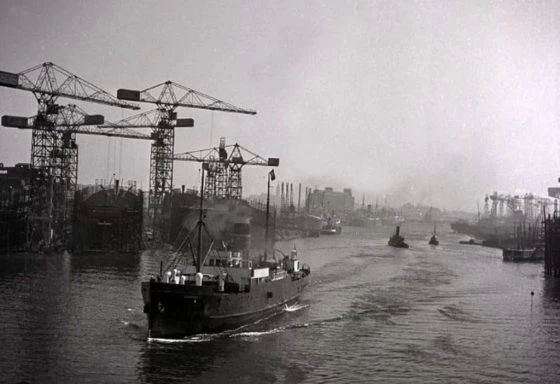 Shipbuilding on the Clyde provided employment for the McCann family in shipping related industries