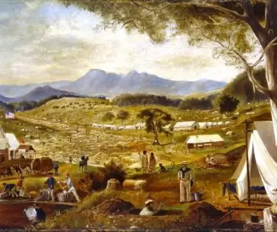 Gold Diggings 1858