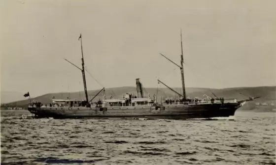 SS Clansman. Image courtesy of University of St Andrews Libraries