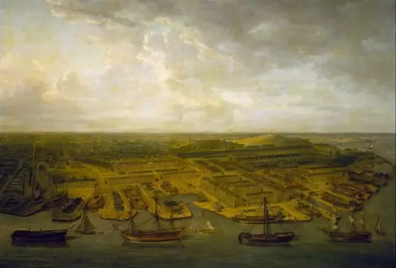 Devonport Dockyard 1798