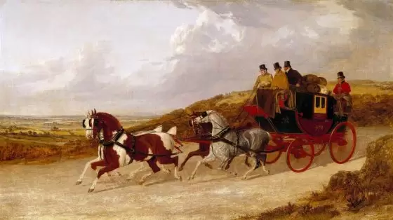Royal Mail Coach 1838