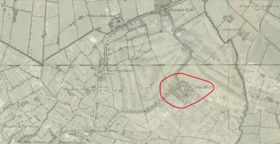 Map of Brettargh Holt 1840