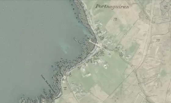 Map of Portnaguran 1895